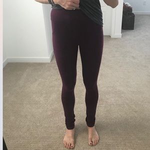 Maroon Lulu Pants